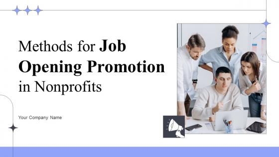 Methods For Job Opening Promotion In Nonprofits Strategy CD V
