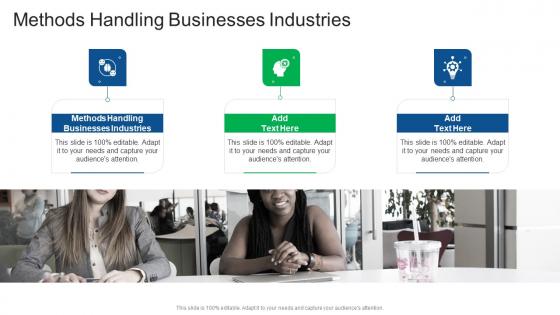 Methods Handling Businesses Industries In Powerpoint And Google Slides Cpb