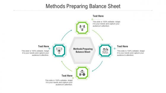 Methods preparing balance sheet ppt powerpoint presentation layouts aids cpb