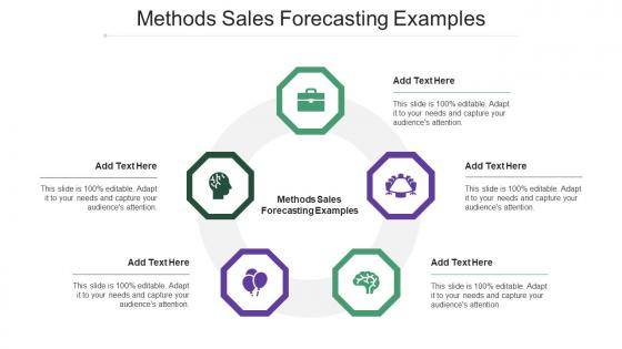 Methods Sales Forecasting Examples Ppt PowerPoint Presentation Professional Graphics Download Cpb