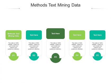 Methods text mining data ppt powerpoint presentation ideas graphics tutorials cpb