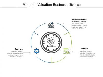 Methods valuation business divorce ppt powerpoint presentation icon graphics download cpb