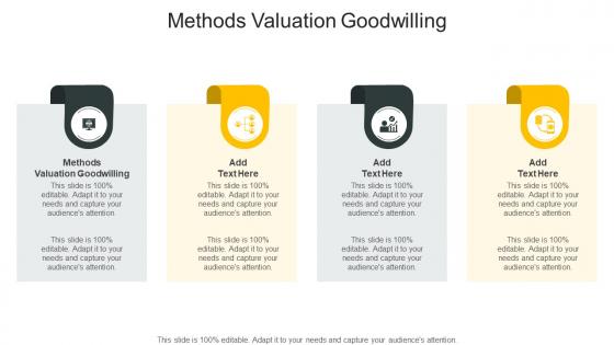 Methods Valuation Goodwilling In Powerpoint And Google Slides Cpb