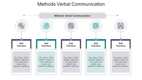Methods Verbal Communication In Powerpoint And Google Slides Cpb