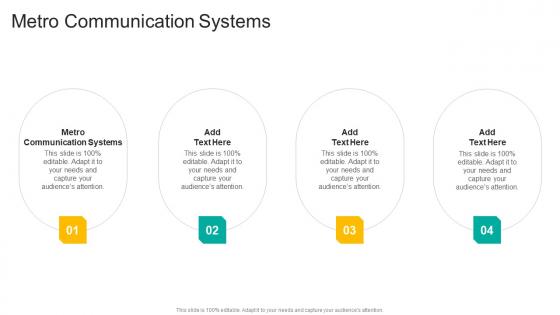 Metro Communication Systems In Powerpoint And Google Slides Cpb