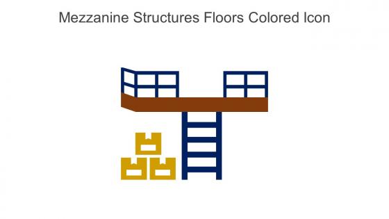 Mezzanine Structures Floors Colored Icon In Powerpoint Pptx Png And Editable Eps Format