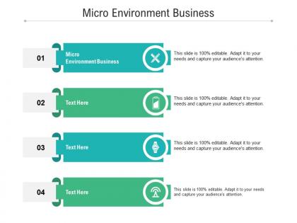 Micro environment business ppt powerpoint presentation outline show cpb