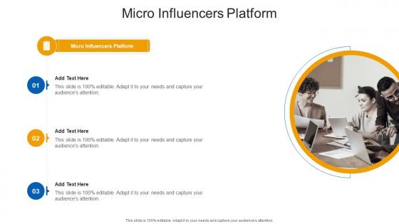 Micro Influencers Platform In Powerpoint And Google Slides Cpb