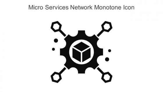 Micro Services Network Monotone Icon In Powerpoint Pptx Png And Editable Eps Format