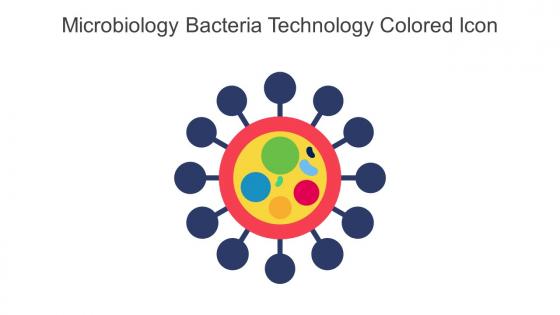 Microbiology Bacteria Technology Colored Icon In Powerpoint Pptx Png And Editable Eps Format