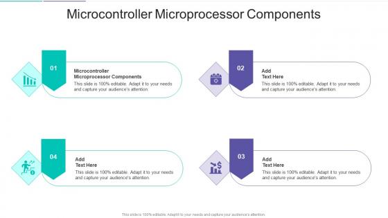 Microcontroller Microprocessor Components In Powerpoint And Google Slides Cpb