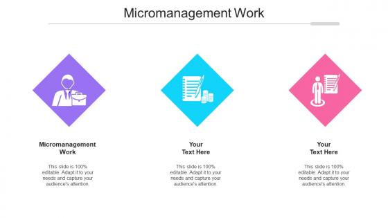 Micromanagement Work Ppt Powerpoint Presentation Ideas Format Cpb