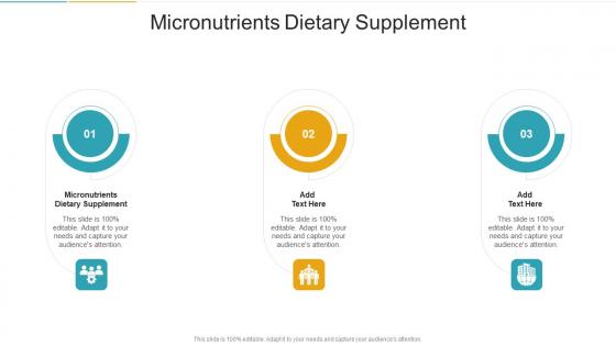 Micronutrients Dietary Supplement In Powerpoint And Google Slides Cpb
