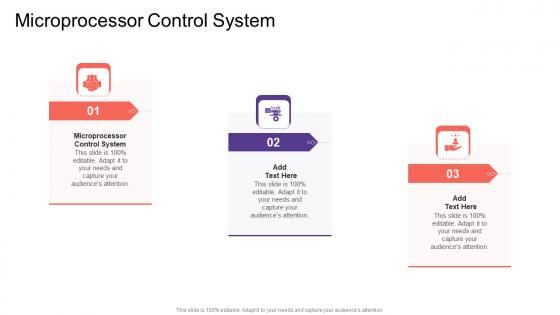 Microprocessor Control System In Powerpoint And Google Slides Cpb