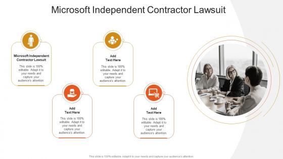 Microsoft Independent Contractor Lawsuit In Powerpoint And Google Slides Cpb