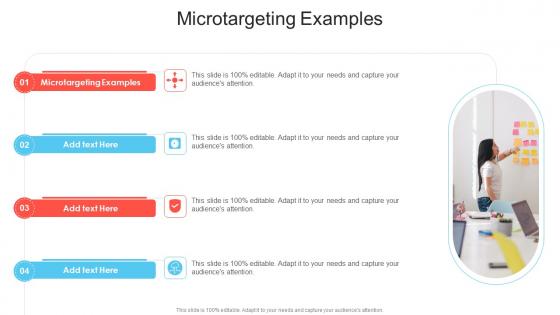 Microtargeting Examples In Powerpoint And Google Slides Cpb