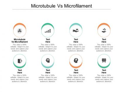Microtubule vs microfilament ppt powerpoint presentation icon graphics pictures cpb
