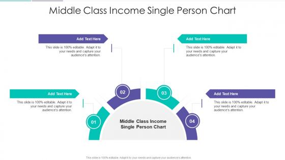 Middle Class Income Single Person Chart In Powerpoint And Google Slides Cpb