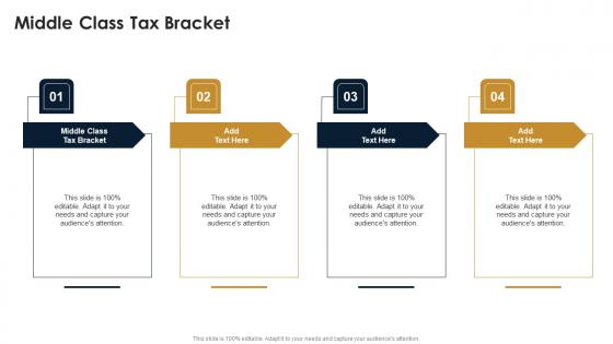 Middle Class Tax Bracket In Powerpoint And Google Slides Cpb