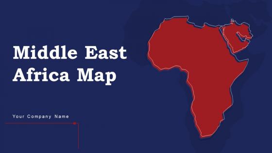 Middle East Africa Map Powerpoint Ppt Template Bundles