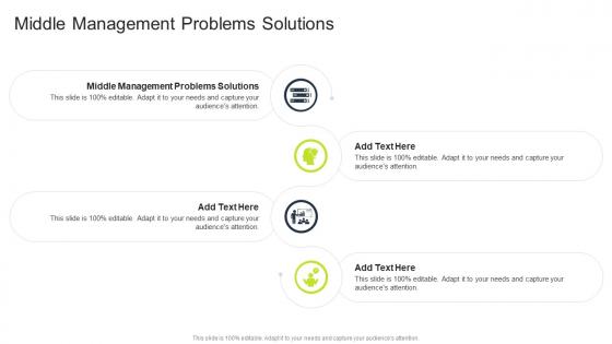 Middle Management Problems Solutions In Powerpoint And Google Slides Cpb