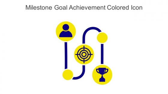 Milestone Goal Achievement Colored Icon In Powerpoint Pptx Png And Editable Eps Format