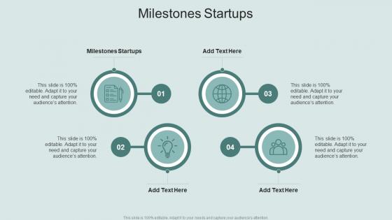 Milestones Startups In Powerpoint And Google Slides Cpb