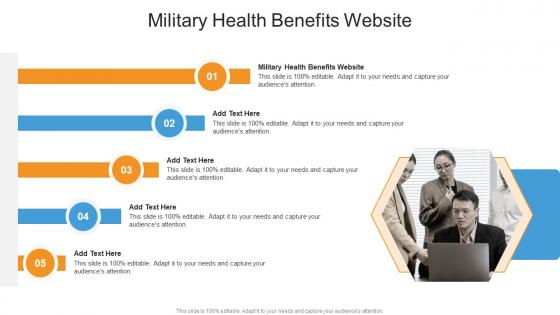 Military Health Benefits Website In Powerpoint And Google Slides Cpb