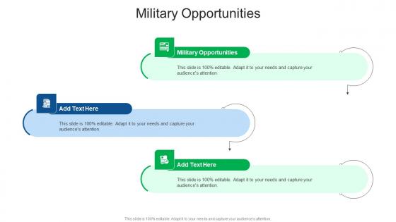 Military Opportunities In Powerpoint And Google Slides Cpb