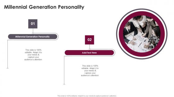 Millennial Generation Personality In Powerpoint And Google Slides Cpb