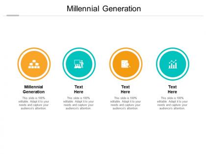 Millennial generation ppt powerpoint presentation pictures templates cpb