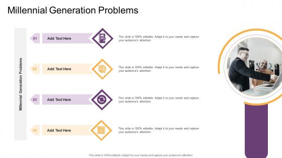 Millennial Generation Problems In Powerpoint And Google Slides Cpb