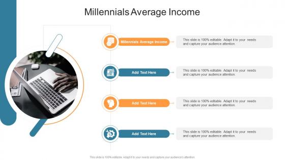 Millennials Average Income In Powerpoint And Google Slides Cpb