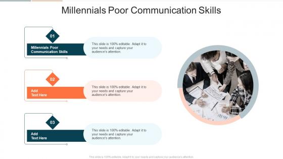 Millennials Poor Communication Skills In Powerpoint And Google Slides Cpb