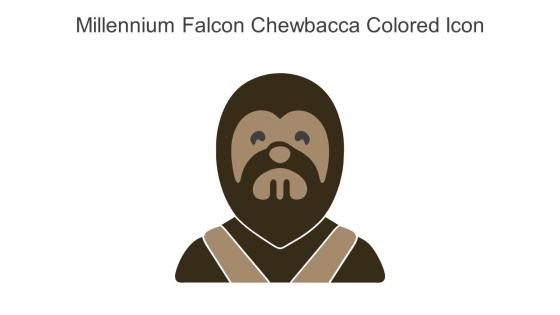 Millennium Falcon Chewbacca Colored Icon In Powerpoint Pptx Png And Editable Eps Format
