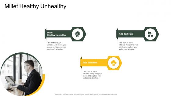 Millet Healthy Unhealthy In Powerpoint And Google Slides Cpb