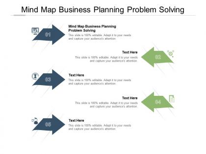 Mind map business planning problem solving ppt powerpoint presentation outline professional cpb