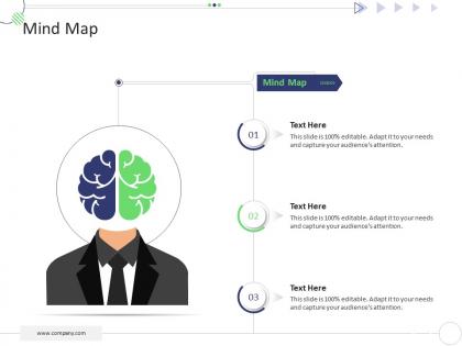 Mind map mckinsey 7s strategic framework project management ppt summary