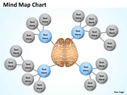 Mind map powerpoint diagram