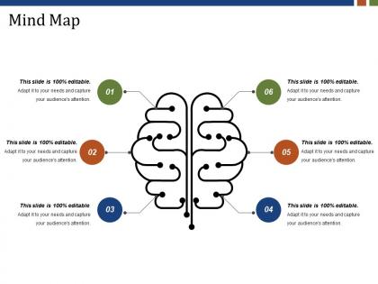 Mind map powerpoint slide