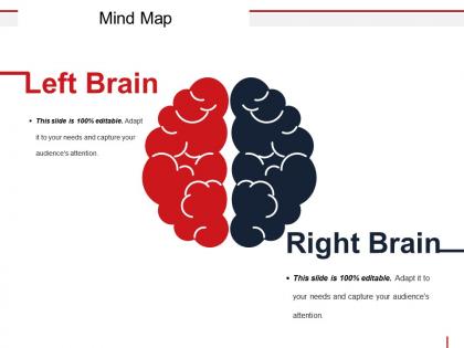Mind map powerpoint slide background