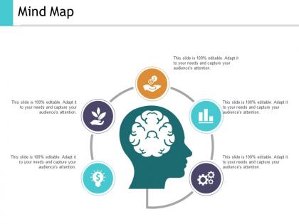 Mind map ppt show master slide