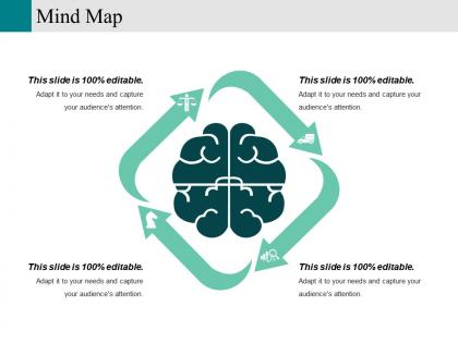 Mind map presentation powerpoint templates 1