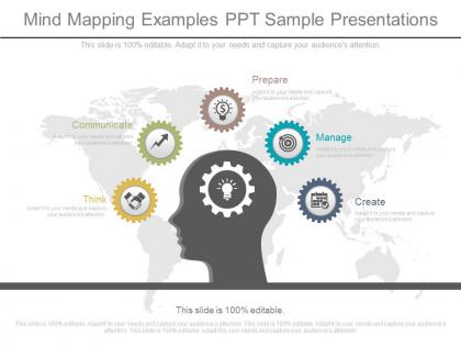 Mind mapping examples ppt sample presentations