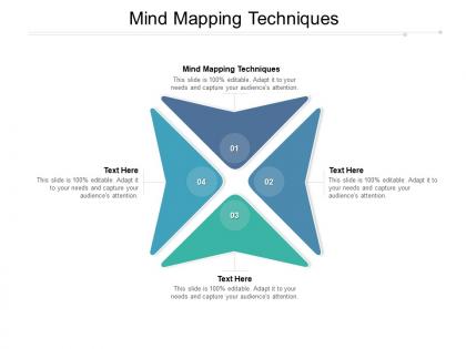 Mind mapping techniques ppt powerpoint presentation layouts designs download cpb