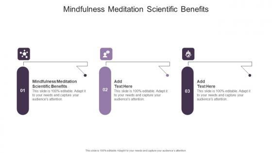 Mindfulness Meditation Scientific Benefits In Powerpoint And Google Slides Cpb