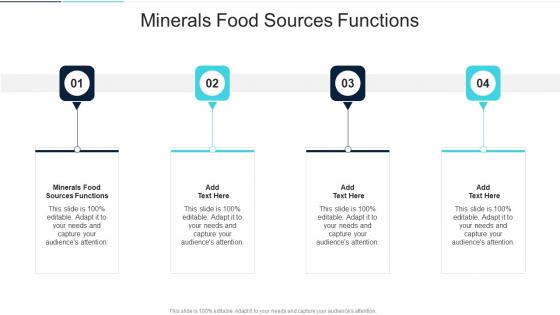 Minerals Food Sources Functions In Powerpoint And Google Slides Cpb