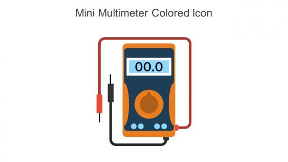 Mini Multimeter Colored Icon In Powerpoint Pptx Png And Editable Eps Format
