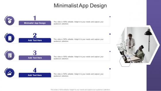 Minimalist App Design In Powerpoint And Google Slides Cpb