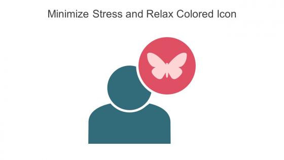 Minimize Stress And Relax Colored Icon In Powerpoint Pptx Png And Editable Eps Format